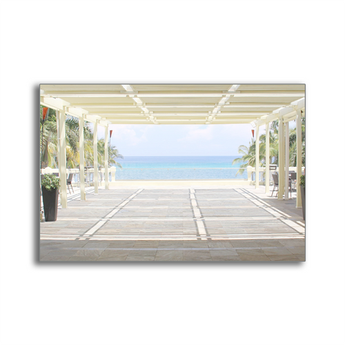 Blue View — Digital Art Print
